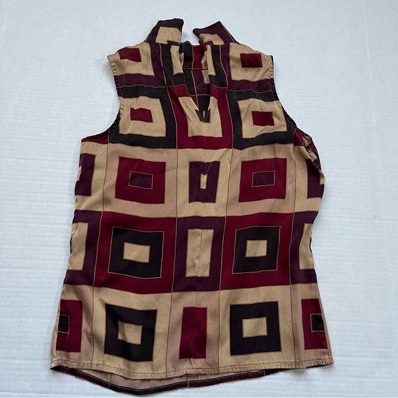 IDENTITY Silk Turtleneck Blouse - Picture 3 of 4